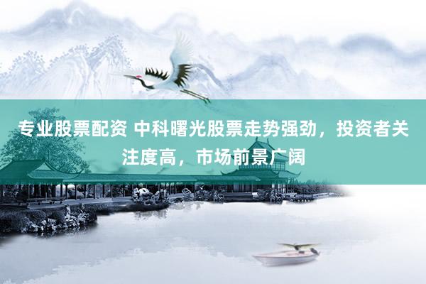 专业股票配资 中科曙光股票走势强劲，投资者关注度高，市场前景广阔
