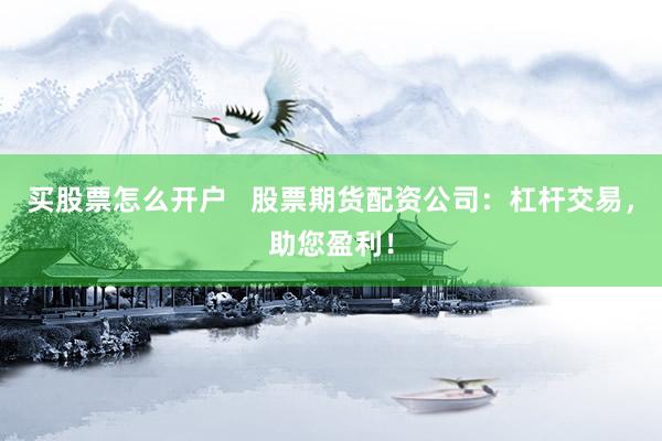 买股票怎么开户   股票期货配资公司：杠杆交易，助您盈利！